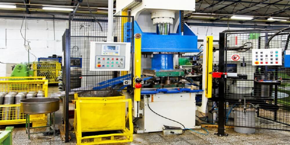 Where are hydraulic press machines sold?